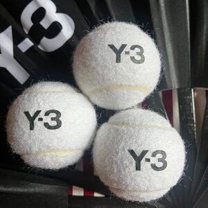 Y-3 Limited Promo Tennis Balls Set of 3 – Yohji Yamamoto x Adidas – Rare Collect